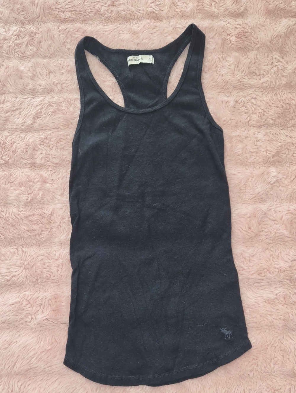 abercrombie kids Navy Racerback Tank